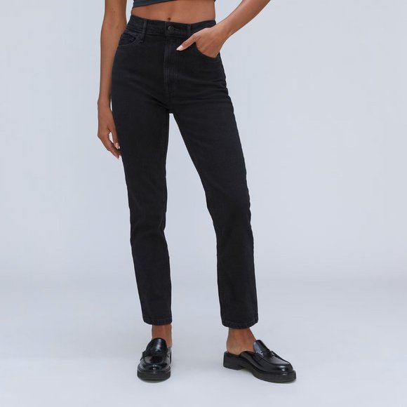 Everlane Denim - Everlane Original Cheeky Jean Coal 24 R